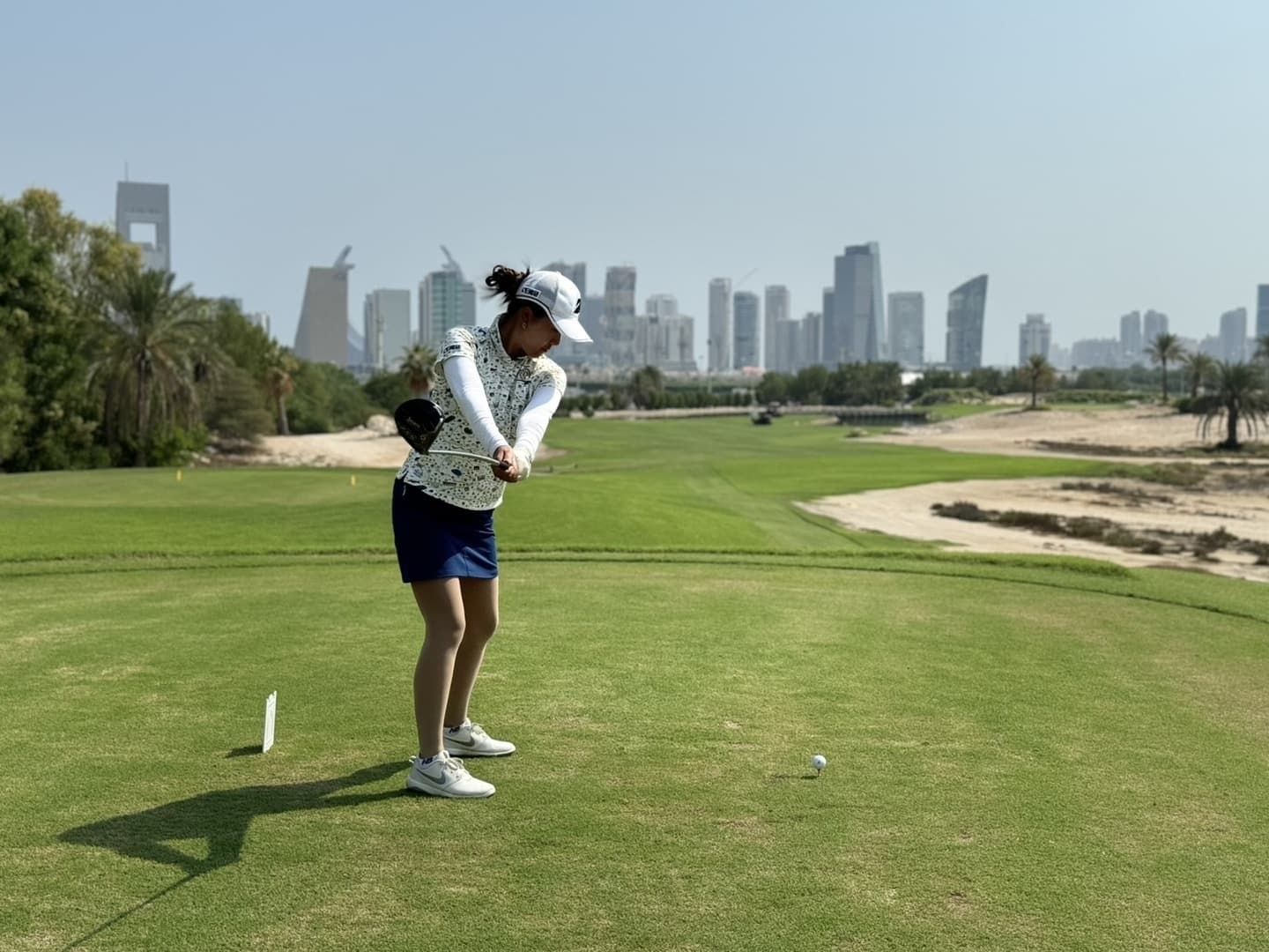 佐藤千紘ドバイラウンド